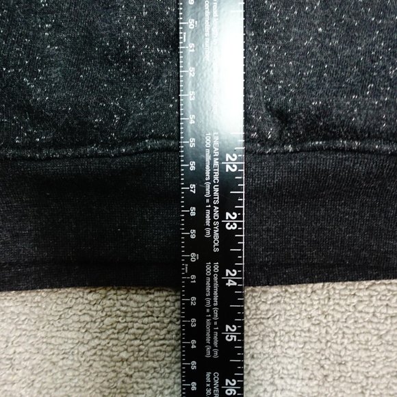 Ford Sweatshirt Hoodie Men Size Medium Mustang Logo Blue Black Drawstring - Picture 5 of 5